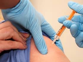 The Health Secretary urged all those eligible to take up the jab (Photo: LEWIS WHYLD/AFP via Getty Images)
