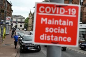 Mask wearing and social distancing measures will end as part of the lifting of lockdown restrictions in England on 19 July, reports have suggested (Photo: OLI SCARFF/AFP via Getty Images)