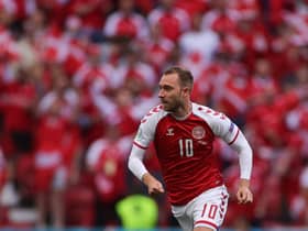 Christian Eriksen is 'stable' and in hospital, according to the Danish FA (Getty Images)