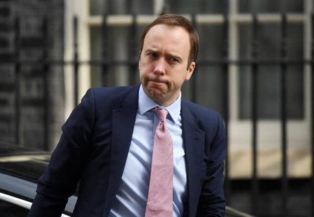 MPs will question Mr Hancock on the claims, which included that the Health Secretary indulged in “criminal, disgraceful behaviour” (Photo by Peter Summers/Getty Images)
