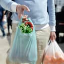 The cost of a single-use carrier bag has now increased from 5p to 10p for all businesses in England (Photo: Shutterstock)