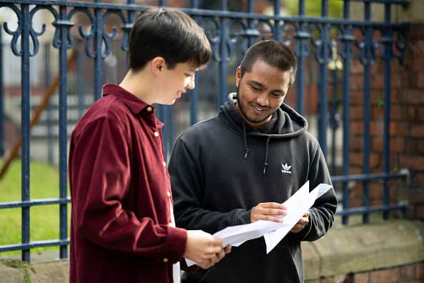 Everything you need to know about the A-level and GCSE ahead of the result days in August. (Photo by Matthew Horwood/Getty Images)