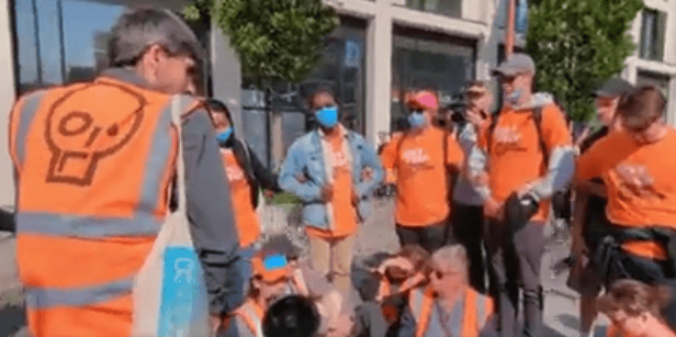  Just Stop Oil protesters were met with a counter protest called ‘Just Stop Pi*sing Everyone Off.”
