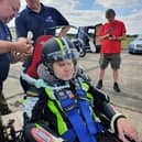 Jason Liversidge at Elvington Race Track in York