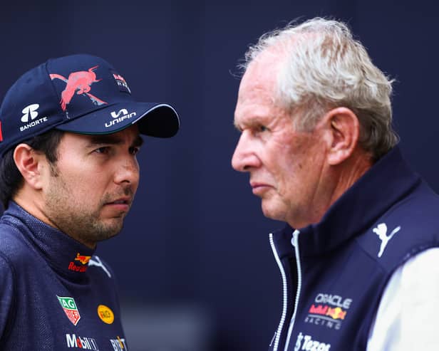 Sergio Perez’s Red Bull future hangs in the balance according to Helmut Marko