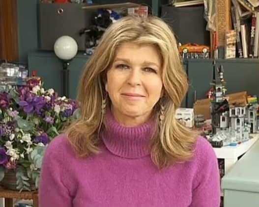 TV presenter Kate Garraway returned to ITV's Good Morning Britain via a videolink on Monday morning (February 5). Credit: ITV