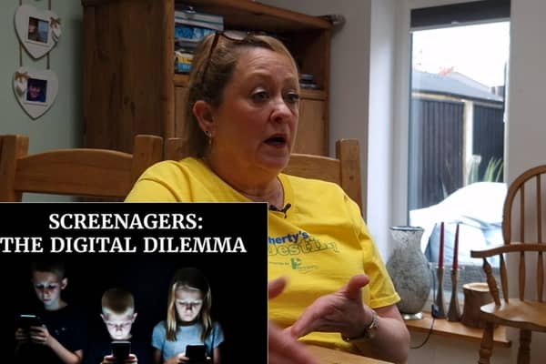 Joanne Hargreaves-Doherty talks about her son's suicide after receiving threats on social media