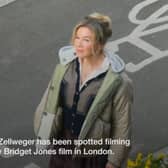 Renée Zellweger spotted filming the new Bridget Jones film in London