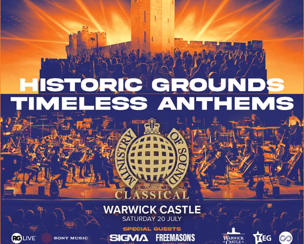 Ministry of Sound Classical to storm Warwick Castle grounds on Saturday, July 20, 2024