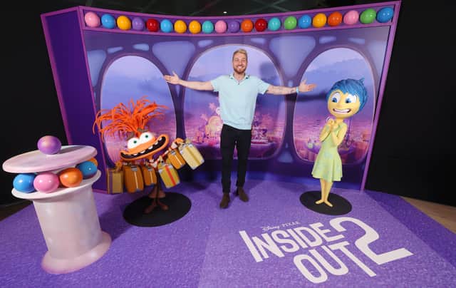 Sam will feature as the voice of Security Man Sam in Pixar's Inside Out 2 - exclusively in cinemas, Friday June 14