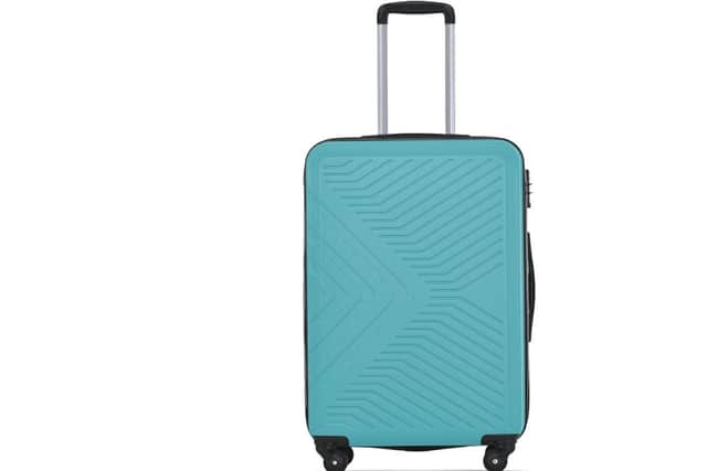 The Modernluxe Small Hard Shell case is the cheapest in our line-up