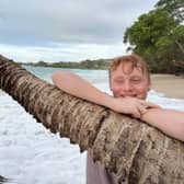Alex Cassidy, a 22 year old Brit who built a house in the Caribbean for £3k - to live mortgage free and escape the UK's "boring" and "miserable" winter.  