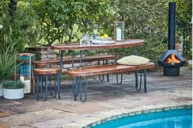 Al fresco dining can be a delight during the summer