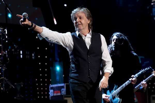 Sir Paul McCartney has announced a series of UK tour dates as part of his "Got Back" world tour; where is The Beatles legend performing in December 2024 in the UK? (Credit: Getty Images)