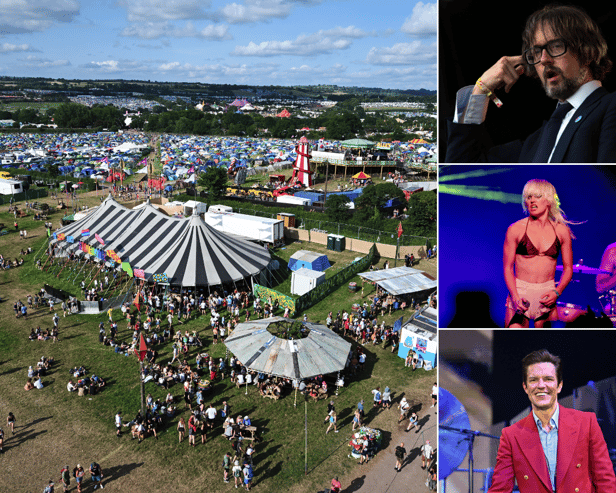 As the gates are set to open on Wednesday for the 2024 Glastonbury Festival, there is still talk about who the "TBA" is set to be performing on the Woodsies Stage on Saturday (Credit: Getty Images)