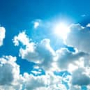 Sunny sky.