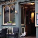 Seagull robs crisps from Hastings shop before nipping into pub.