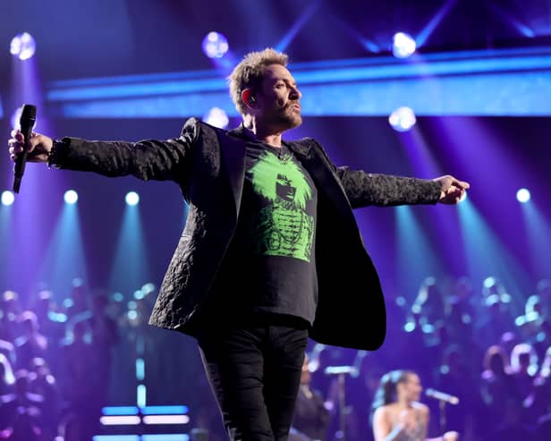 Simon Le Bon of Duran Duran performs onstage during the 37th Annual Rock & Roll Hall of Fame Induction Ceremony at Microsoft Theater on November 05, 2022. Duran Duran are set to close this year's Latitude Festival on Sunday evening at Henham Park (Credit: Theo Wargo/Getty Images)