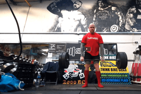 Glen Bailey training for Guinness World Record challenge