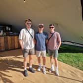 Corella enjoying the sunshine at Boardmasters