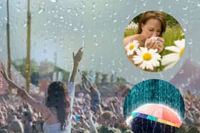 Are the heavens expected to open at any stage during Leeds Festival 2024 - and how is the pollen count looking for hay fever sufferers this year?
