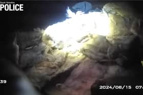 Man found hiding in loft after taking part in riots.