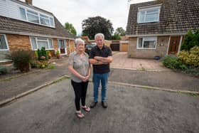 Graham Bateson, 75, and wife Katherine, 73, from Snettisham near King's Lynn have spent £43,000 in lawyers fees in a dispute over a fence a with neighbour. 