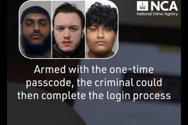 Pictured: Vijayasidhurshan Vijayanathan, Callum Picari and Aza Siddeeque