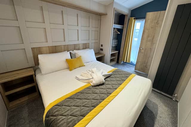 The new lodges are very comfortable