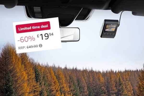 Dash cams are less than half price in Amazon's sale