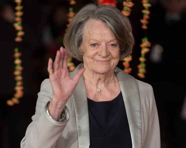 Dame Maggie Smith has died aged 89 (Photo by Ian Gavan/Getty Images)