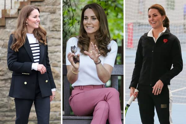 Kate Middleton looks stylish whatever she wears - even when she's wearing trainers