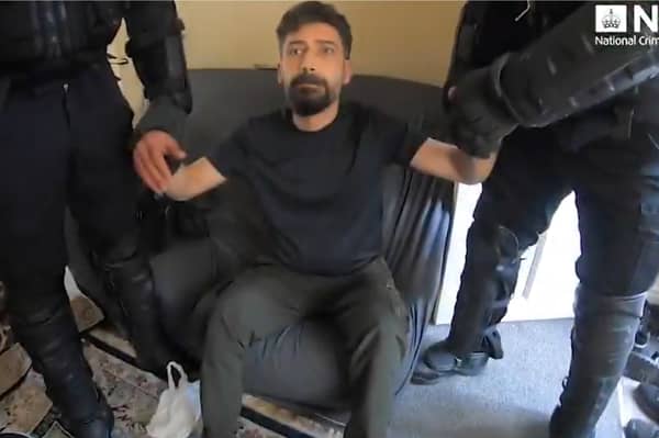 Amanj Hasan Zada is arrested.