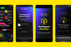 Spotify has introduced a Wrapped AI podcast for 2024. Photo: Spotify