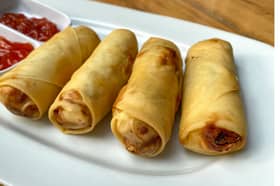 spring rolls chinese food generic canva