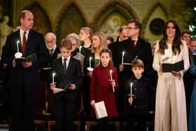 Catherine, Princess of Wales is set to be joined by her husband Prince William for her fourth ‘Together At Christmas’ Carol concert, which is taking place from Westminster Abbey. Here she is with her family at the same event last year. Photo: Aaron Chown-WPA Pool/Getty Images