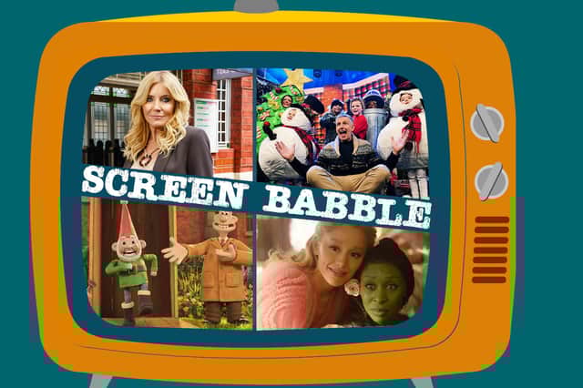 Screen Babble season 2 episode 1. Photo: NationalWorld Graphics Team/ BBC/ RTE/ Universal