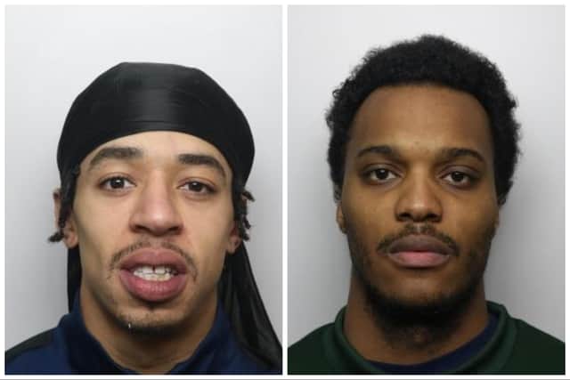 Leon Waite, 26, and Lester Ramsey, 25, both of no fixed address, were found guilty of conspiracy to rob. The evening's plan was to rob a cannabis grow on Page Hall Road, on December 11, 2023. They were jailed for four years and six months each.