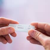 A positive Covid test 