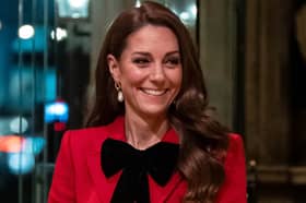 The Princess of Wales arrives for the Together At Christmas carol service at Westminster Abbey in London