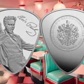 The Official Elvis Presley Plectrum Coin is available to anyone, but only one coin can be ordered per household