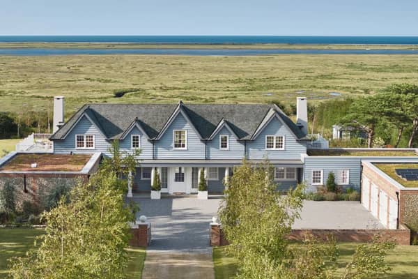 The £6m Norfolk house has incredible views across the North Sea