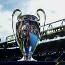 The Champions League trophy