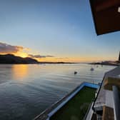 The sunsets at The Quay Hotel are stunning