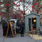 The Chef & Brewer Collection brought countryside pub charm to Manchester with a tiny pop-up cosy cabin in St Ann’s Square. January 30, 2025