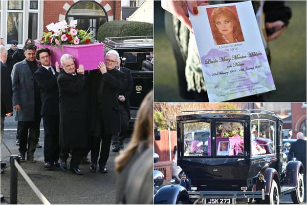 Mourners at the funeral of singer Linda Nolan have been told she would have “loved all the fuss”