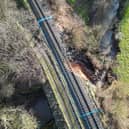 A serious embankment failure has occurred on the Severn Valley Railway leaving the track impassable at one location along the 16 mile route. 