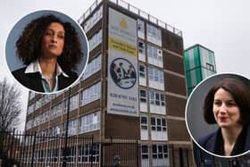 Michaela School headmistress Katharine Birbalsingh (left) hit out at Education Secretary Bridget Phillipson after a recent meeting