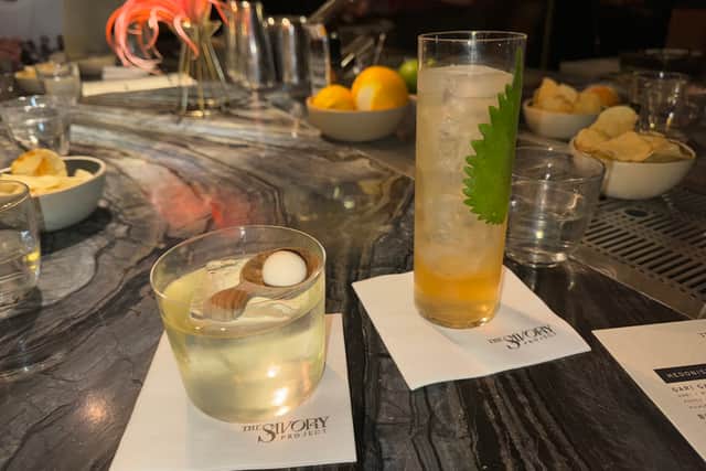 Drinks at the Savoury Project