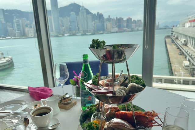 The seafood platter at the Cucina restaurant, Prince Hotel.